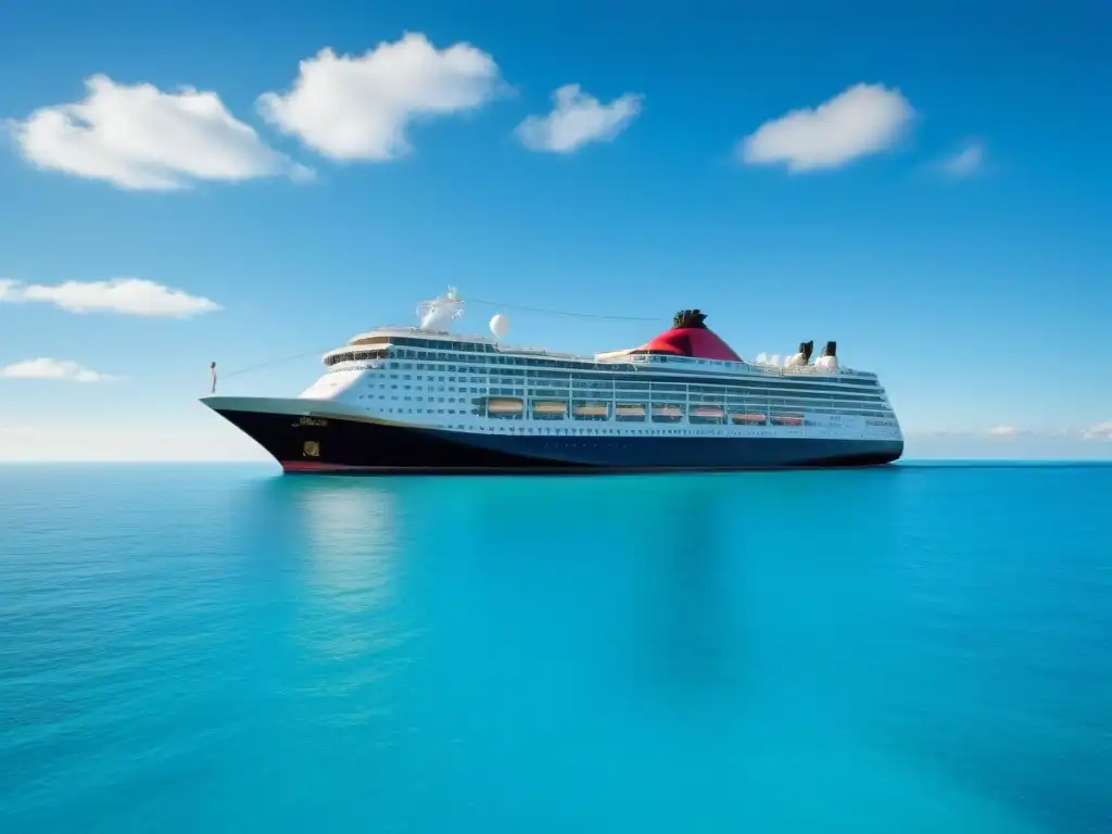 Un crucero de bienestar rejuvenece, surcando aguas turquesa con elegancia y serenidad bajo un cielo azul claro