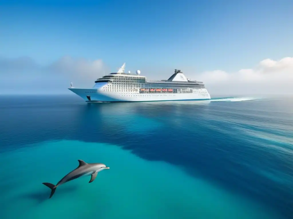 Un crucero ecológico navega en armonía con delfines y corales