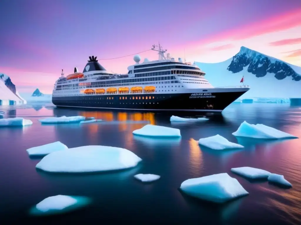 Crucero de exploración en aguas árticas, con orcas y glaciares bajo el sol de medianoche