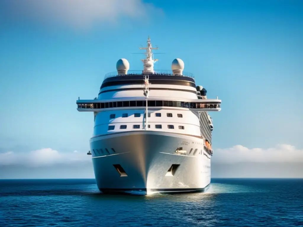 Crucero de lujo en aguas azules: exclusividad y elegancia Un crucero de lujo corta las aguas azules con servicios exclusivos cruceros lujo