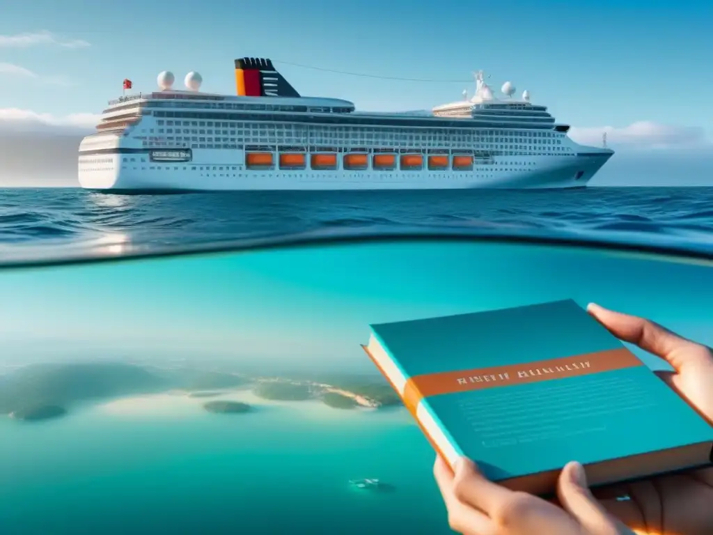 Un crucero moderno, elegante y educativo surcando aguas turquesas