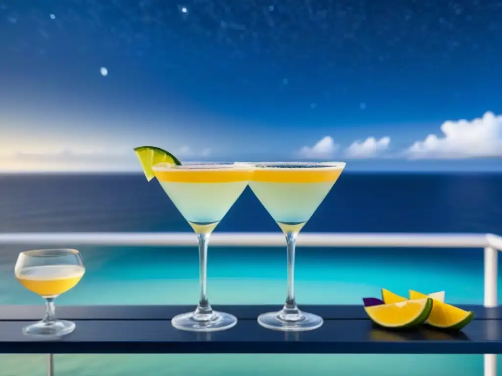Noche estrellada en crucero: cócteles icónicos bajo las estrellas Un crucero nocturno con historias detrás de bebidas icónicas