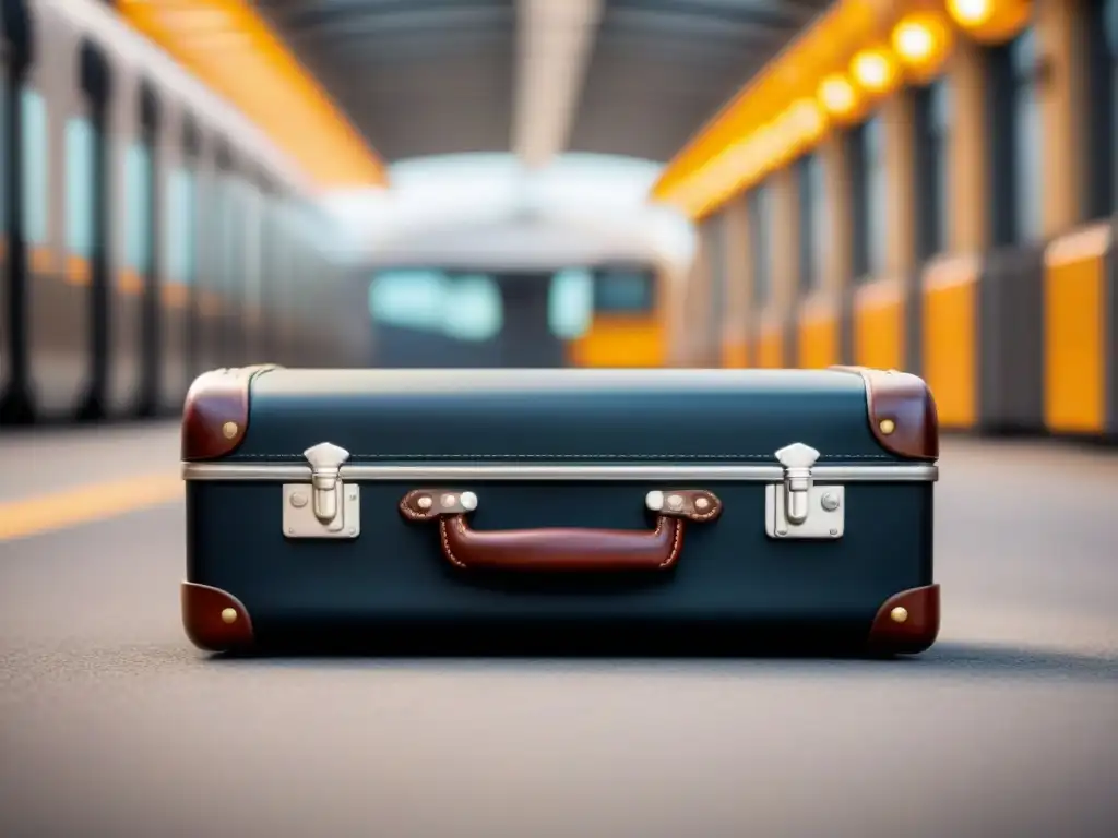 Detalles elegantes y seguros de una maleta negra, ideal para Consejos para proteger equipaje crucero