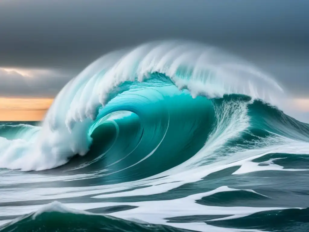 Dioses del mar en cruceros: Ilustración detallada de Poseidón y Neptuno entre olas, con tridentes, en estilo moderno