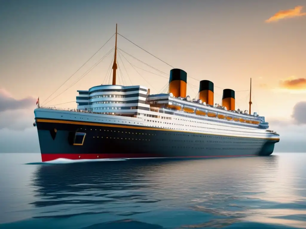 Diseño de cruceros modernos versus Titanic: evolución histórica y elegancia contemporánea