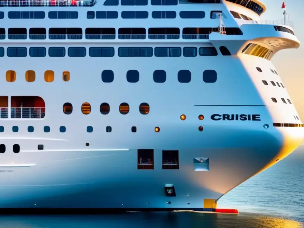 Un diseño innovador que destaca la fusión de tecnología y conciencia ambiental en la construcción de cruceros