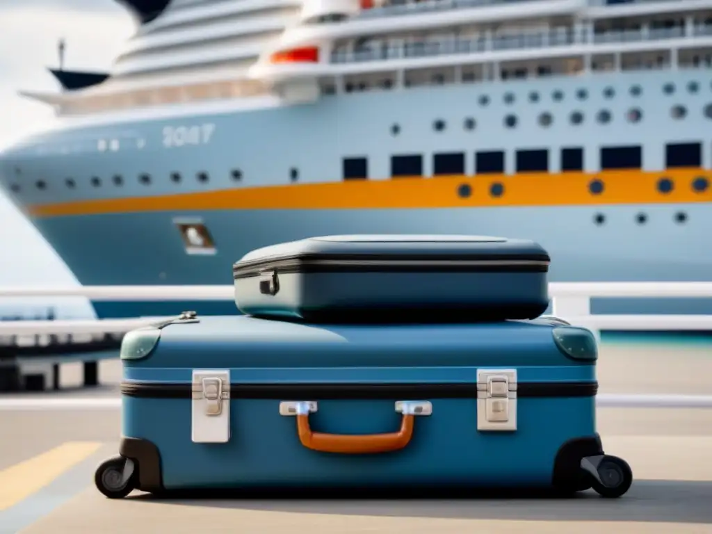Embarque elegante de equipaje en crucero con Consejos para proteger equipaje crucero