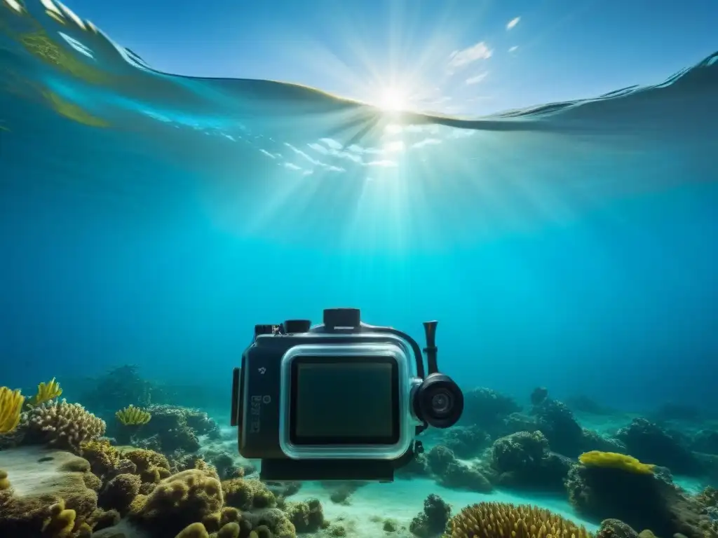 Equipo técnico esencial para fotografía submarina