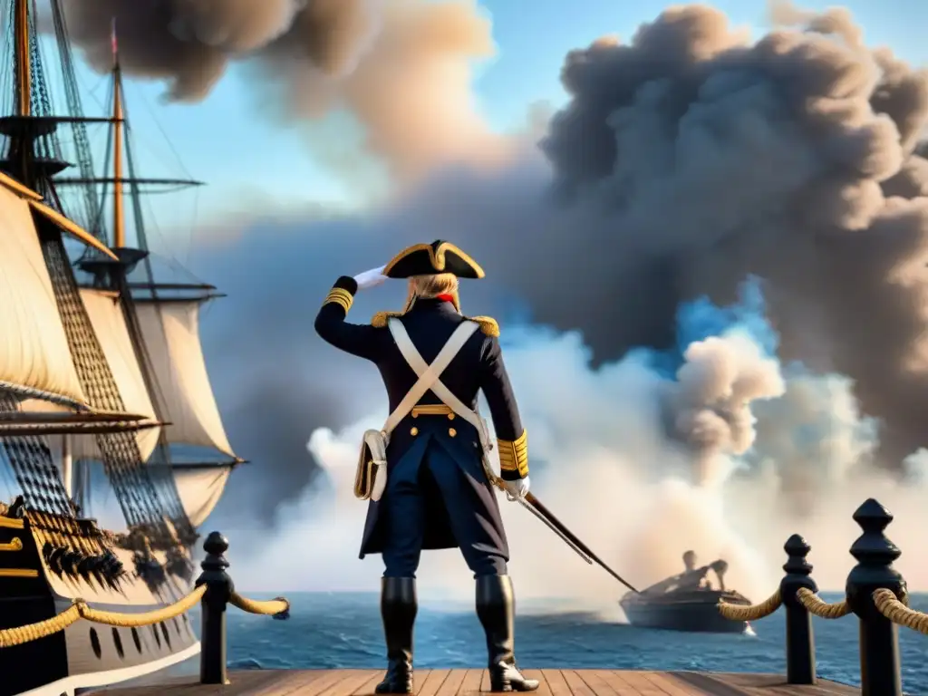 Estrategia y liderazgo de Horatio Nelson en la batalla de Trafalgar