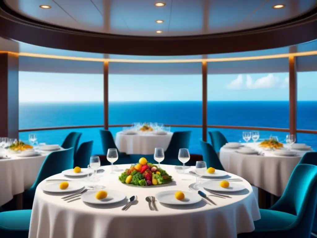 Una experiencia gastronómica exclusiva en crucero con nutrición personalizada