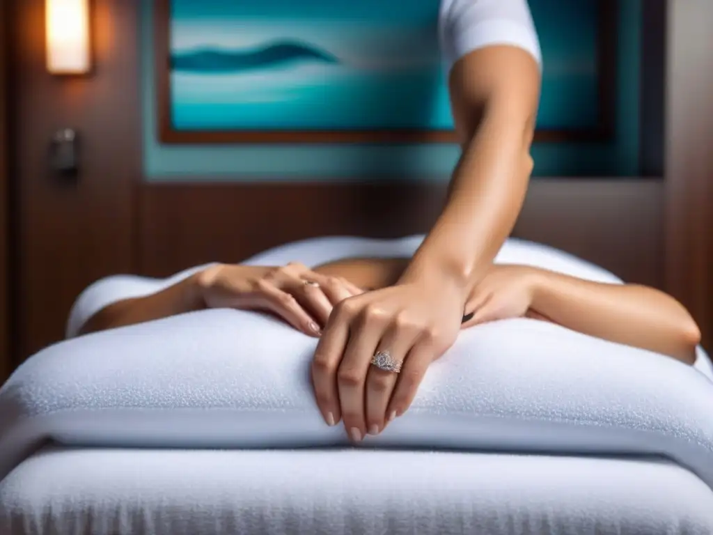 Experiencia de spa relajante en crucero marítimo, beneficios spa cruceros marítimos