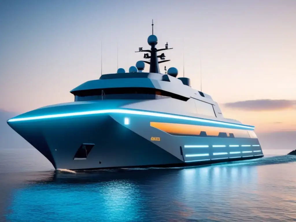 Exposición naval futurista: innovación y tecnología marítima avanzada Exposiciones navales tecnología marítima: exhibición naval futurista con diseño avanzado y elementos innovadores
