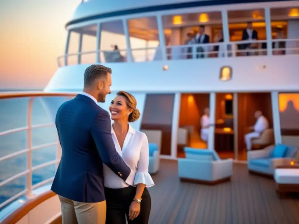 Profesional captura la magia de la familia en crucero al atardecer Un fotógrafo profesional en un crucero al atardecer capturando una sesión de fotos familiar