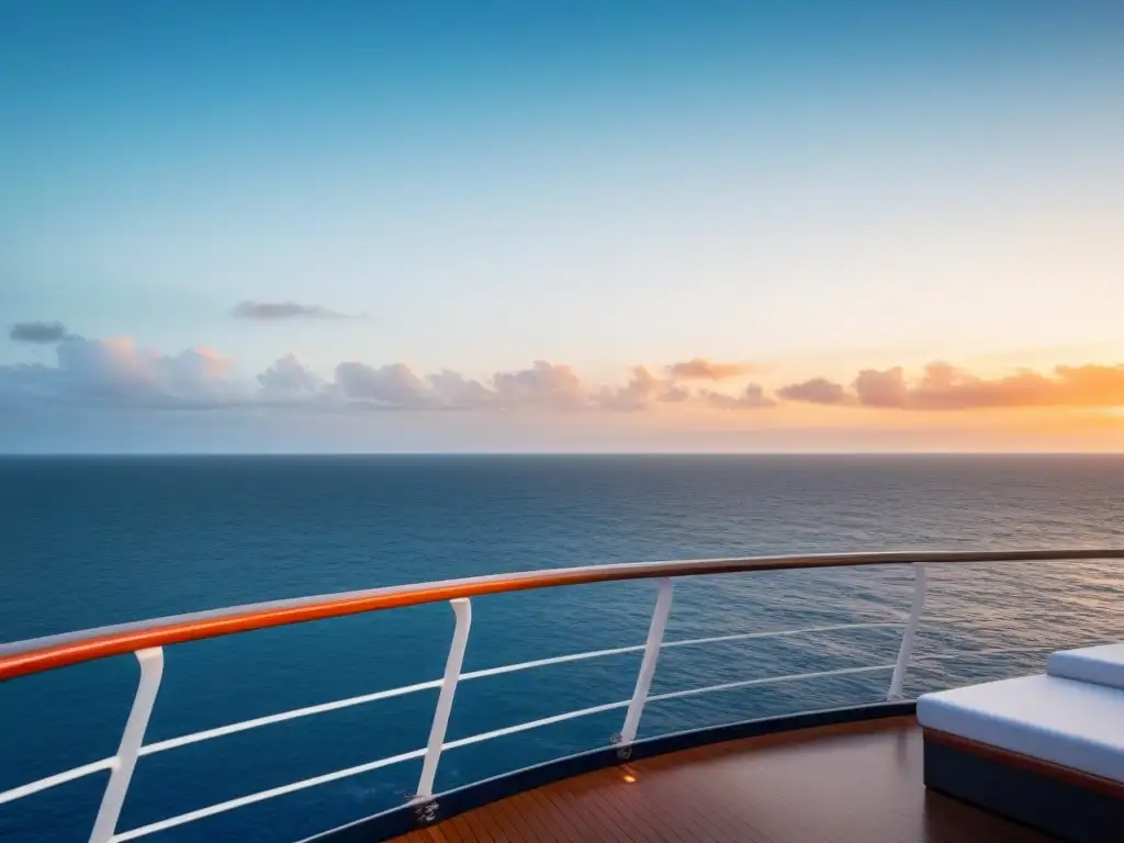 Experiencia fotográfica de lujo en crucero al atardecer Un fotógrafo profesional en un crucero de lujo capturando un atardecer sobre el mar