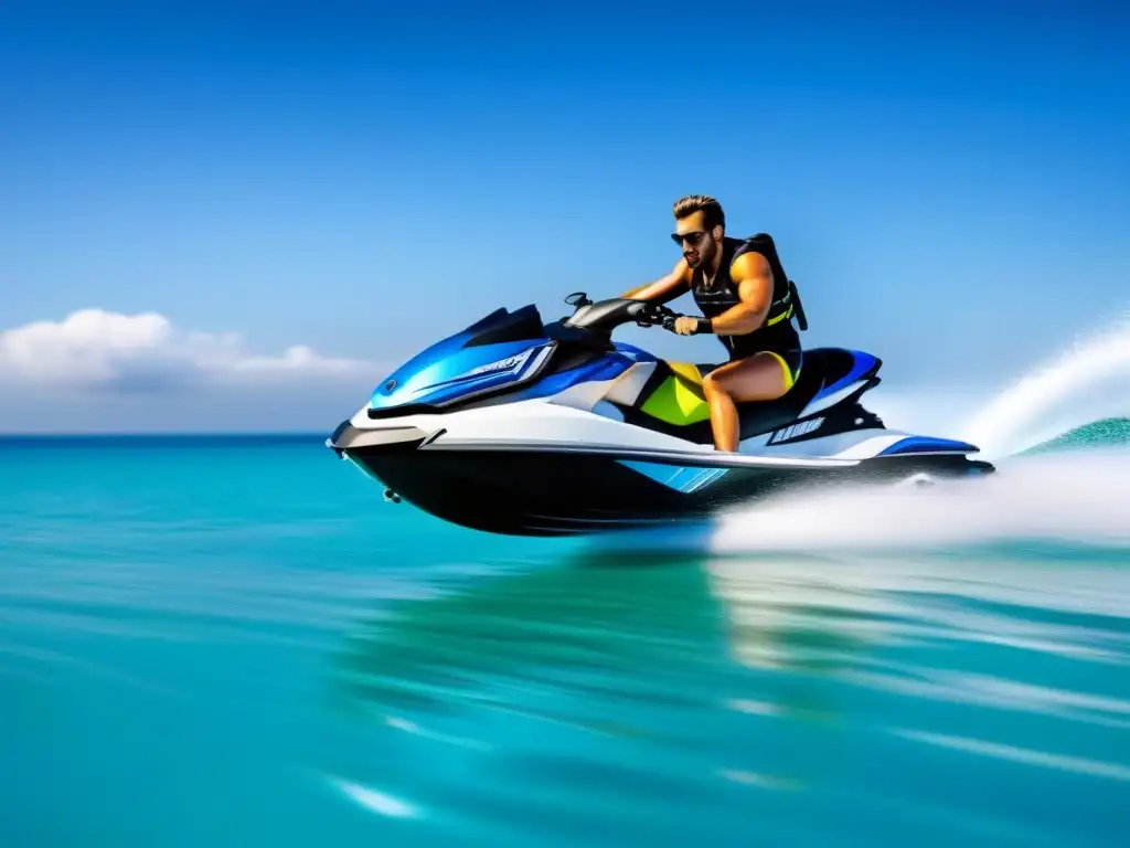 Un jetski futurista con innovaciones en accesorios marítimos transformará tus aventuras acuáticas