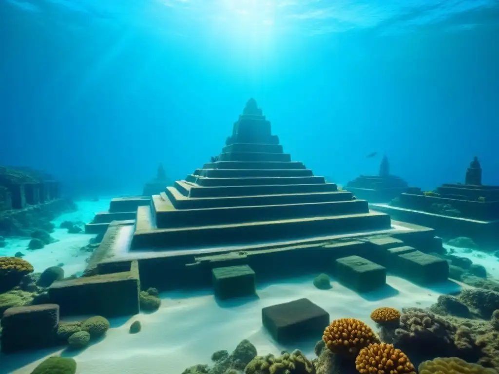 Descubre los hallazgos arqueológicos de una ciudad antigua sumergida en el fondo marino, en una ruta de crucero submarina