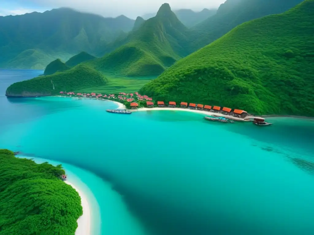 Un paraíso costero ecoturístico: aldeas tradicionales entre montañas verdes y un mar turquesa