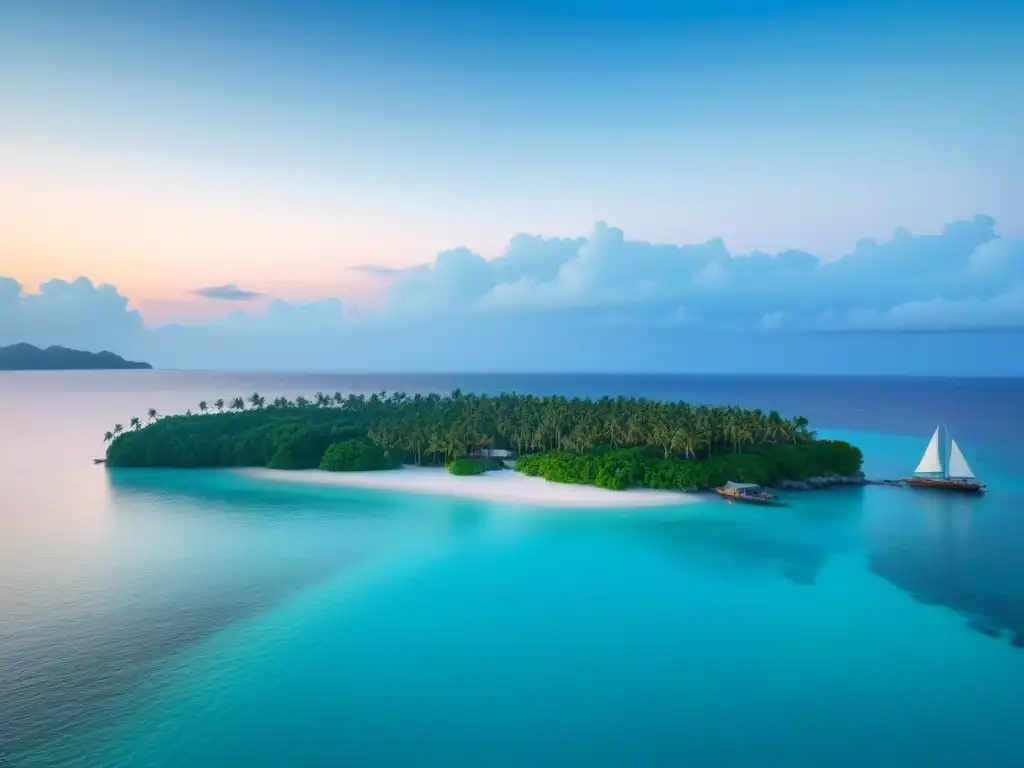 Un refugio exclusivo en una isla privada rodeada de aguas turquesas, ideal para el turismo marítimo en las mejores islas privadas