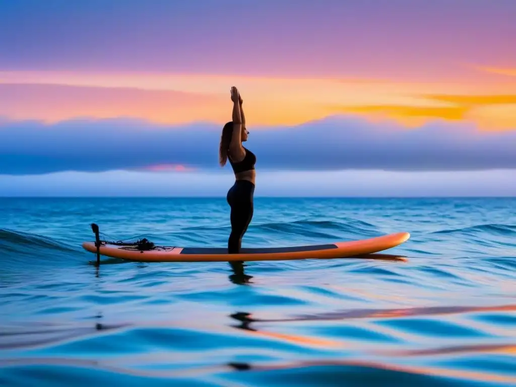 Retiro de yoga en el océano al amanecer: paz y transformación en la serenidad del mar