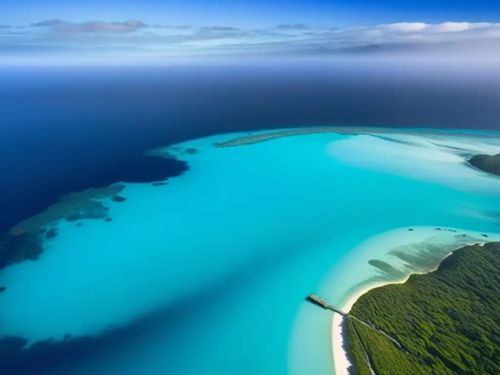 Variaciones de color del agua marina alrededor del mundo, desde azules profundos hasta tonos turquesa y aguamarina